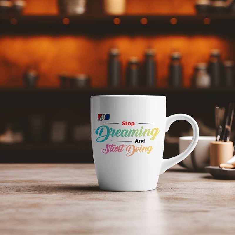 Mug Classique - Stop Dreaming – Image 6