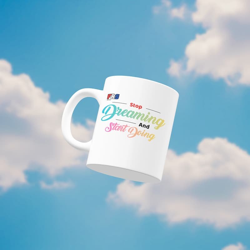 Mug Classique - Stop Dreaming – Image 5